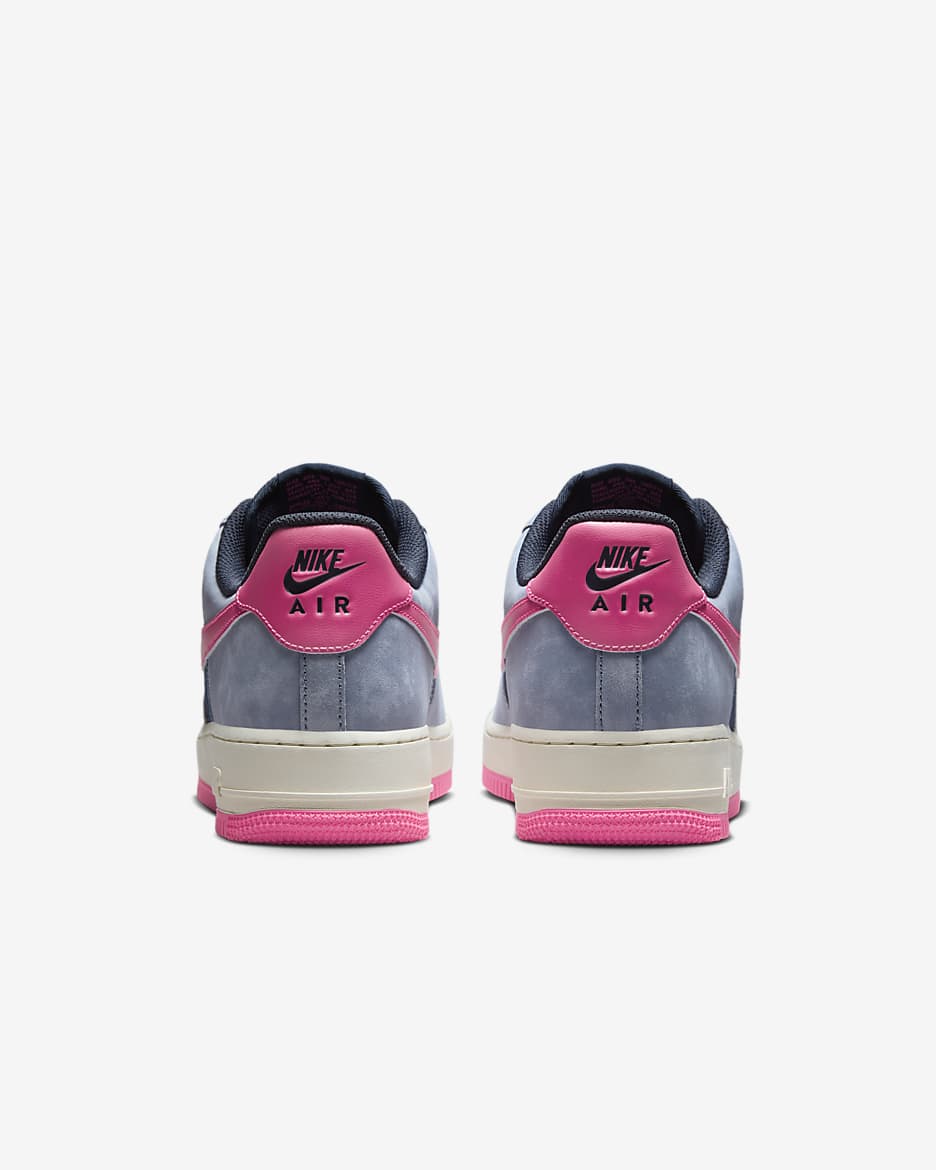 Nike air force 1 pink and blue on sale